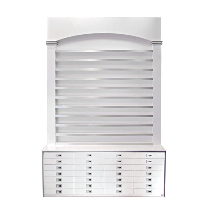 Lux Polish & Powder Rack Cabinet 65"