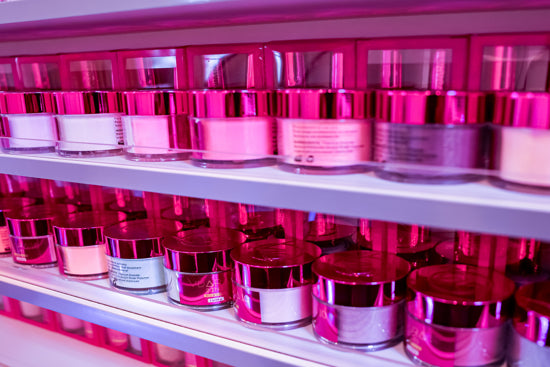 Lux Polish & Powder Rack Cabinet 48"