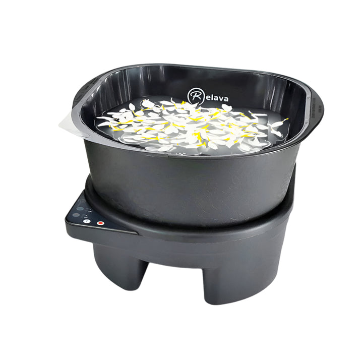 Pro Foot Massager in Black | w/ Heat & Vibration