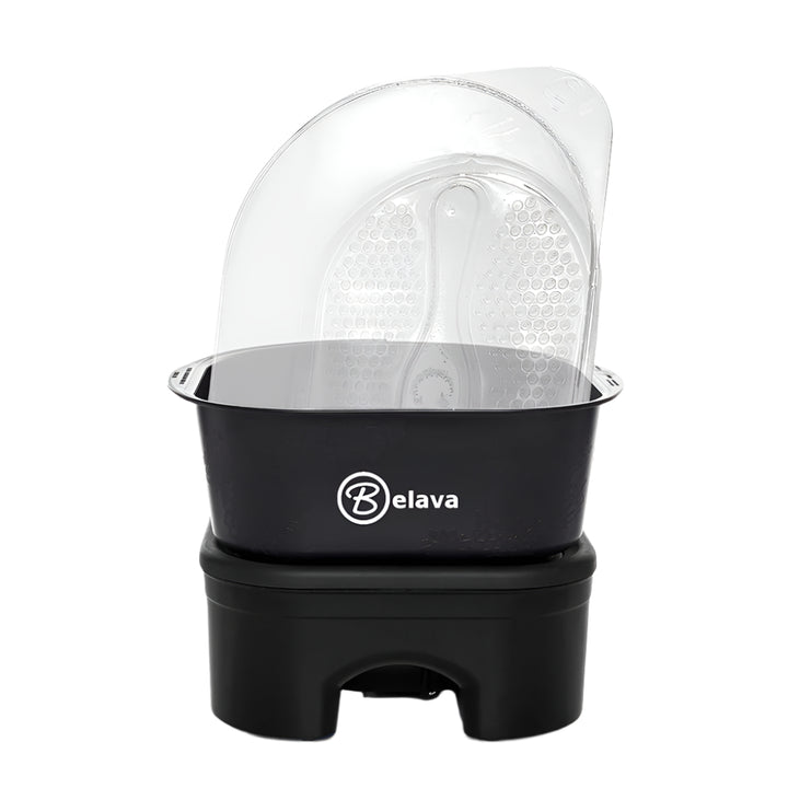 Pro Foot Massager in Black | w/ Heat & Vibration