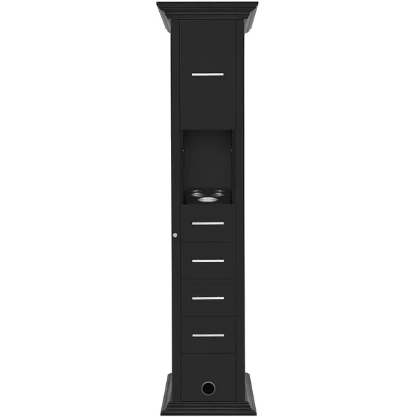 Adonis Double LED Lighted Salon Station