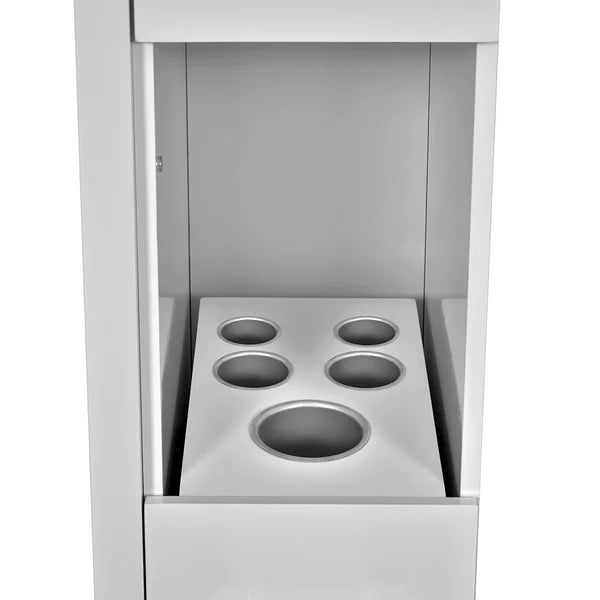 Adonis Single LED Lighted Salon Styling Station