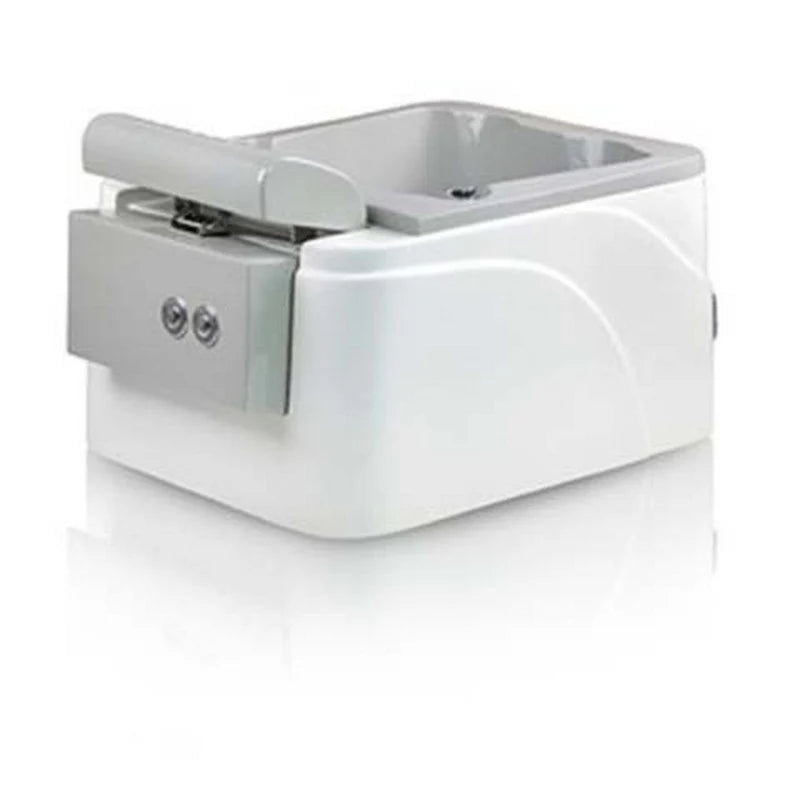 Taizen Portable Pedicure Spa offers mobile flexibility with easy fill & drain, ANS Liner Jet, adjustable footrest, and space-saving design.