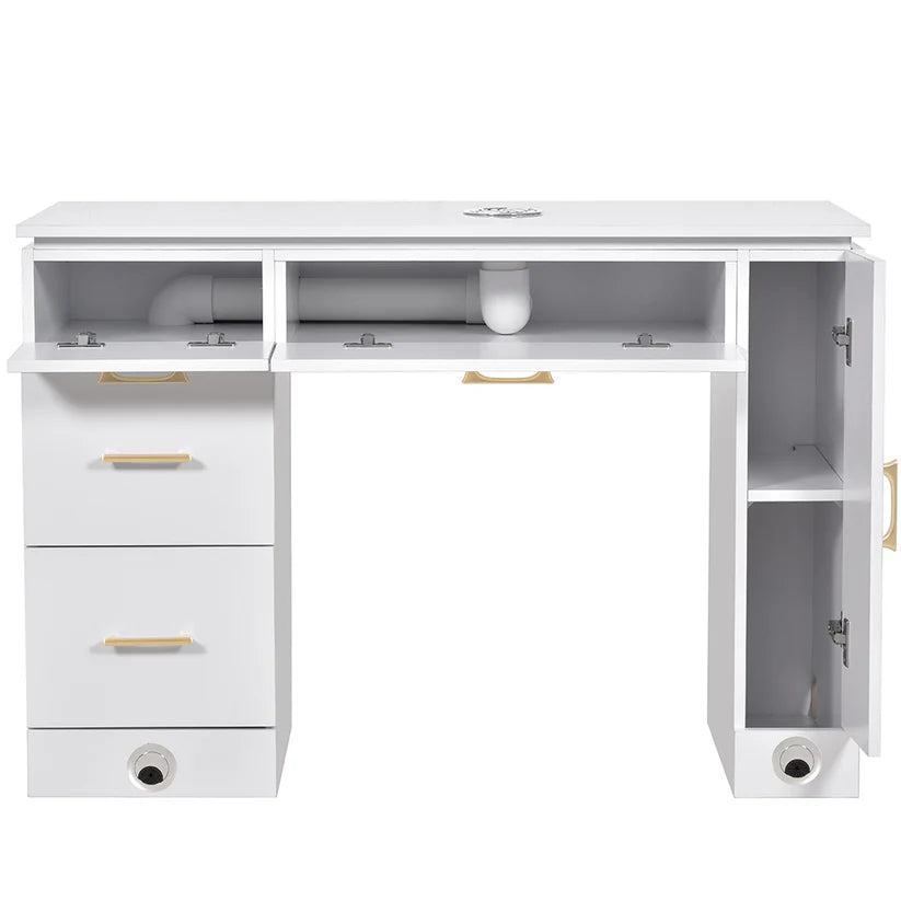 Avalon Manicure Table with Ventilation