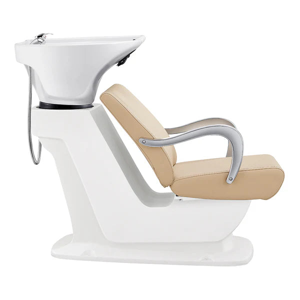 Beckman Salon Shampoo Unit with Adjustable Seat