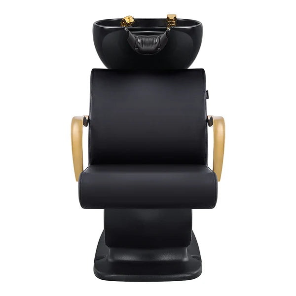 Beckman Gold Shampoo Chair with Adjustable Seat