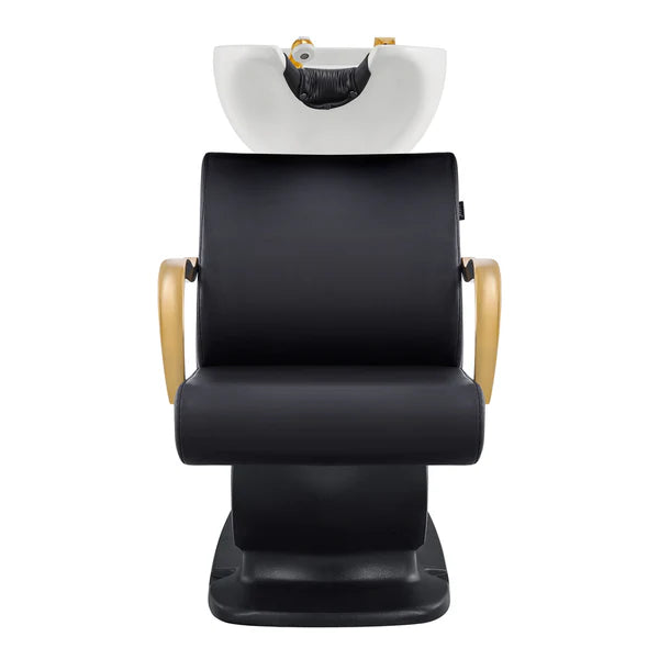 Beckman Gold Shampoo Chair with Adjustable Seat