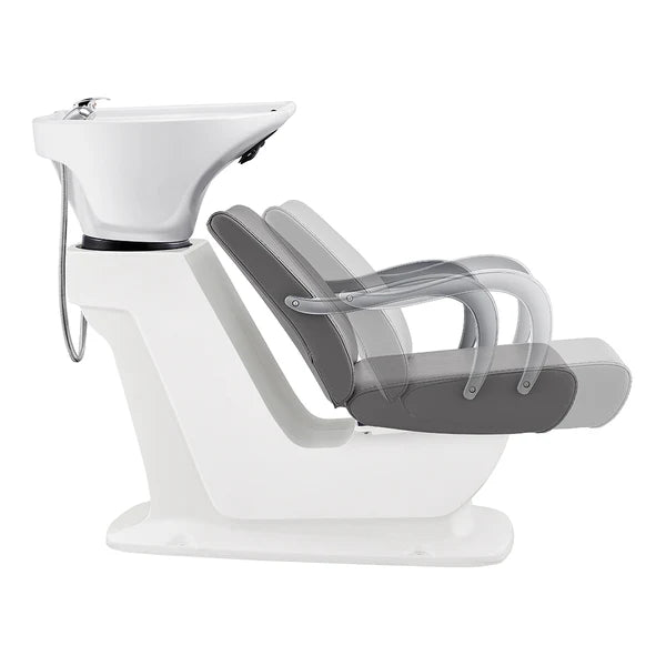 Beckman Salon Shampoo Unit with Adjustable Seat
