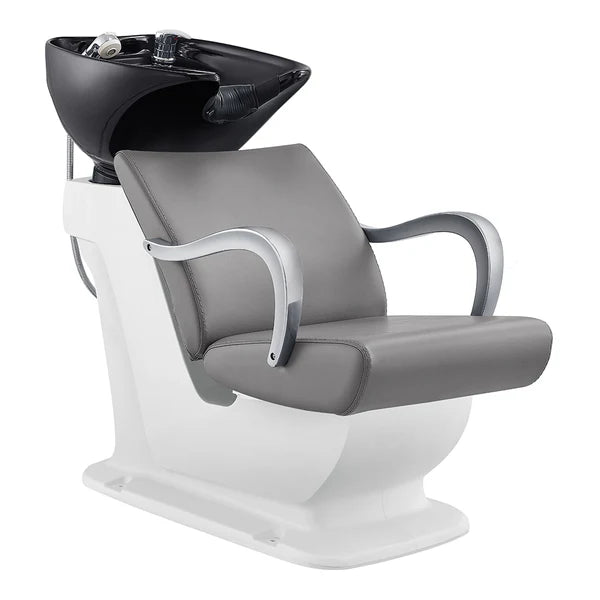 Beckman Salon Shampoo Unit with Adjustable Seat