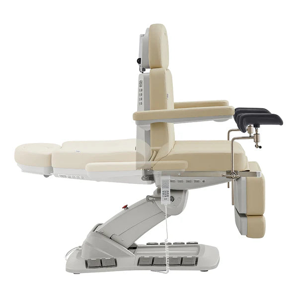 Geneva 4-Motors Exam Table with Stirrups - OB GYN Gynecology