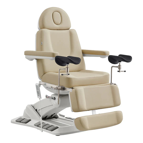 Geneva 4-Motors Exam Table with Stirrups - OB GYN Gynecology