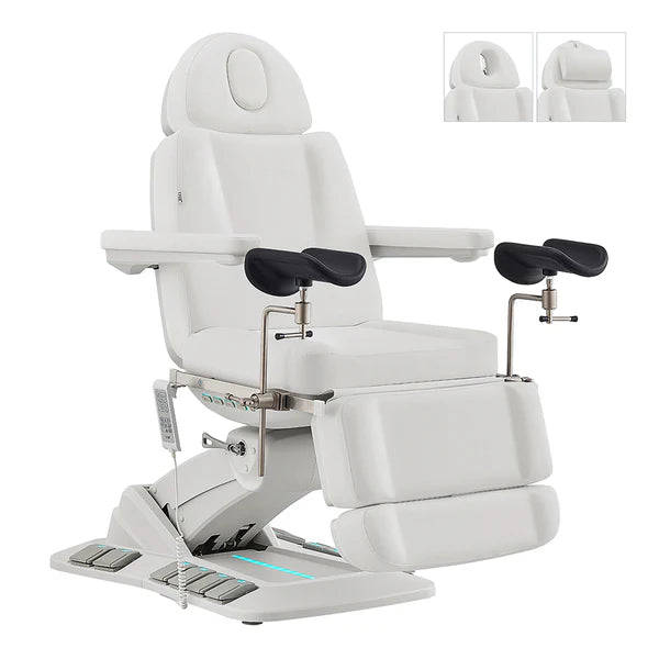 Geneva 4-Motors Exam Table with Stirrups - OB GYN Gynecology
