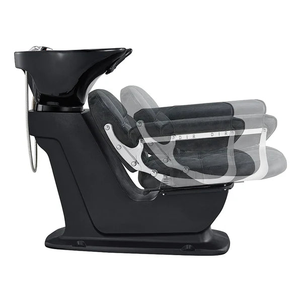 Mochilagon Salon Shampoo Chair with Adjustable Seat