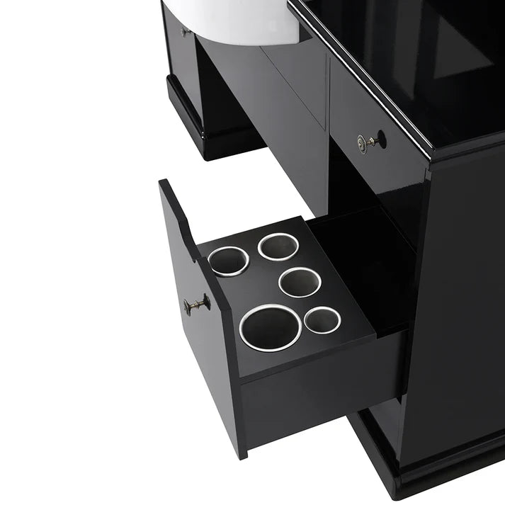 Mohegan LED Barber Front Wash Station