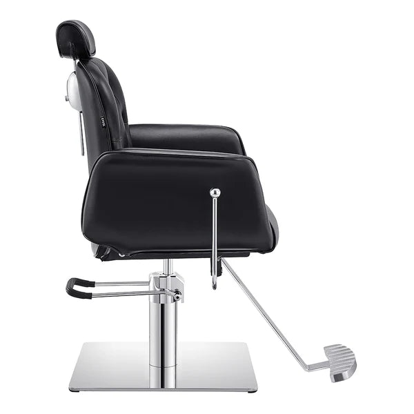 Noir Reclining Hydraulic Salon Chair