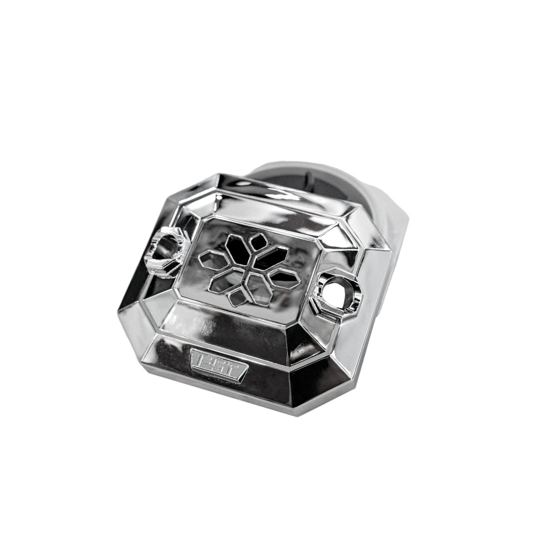 Universal Wet End compatible with Luraco Magnetic Jet Motors. Same reliable design as Luraco Wet End with a stylish squarish chrome jet cover.