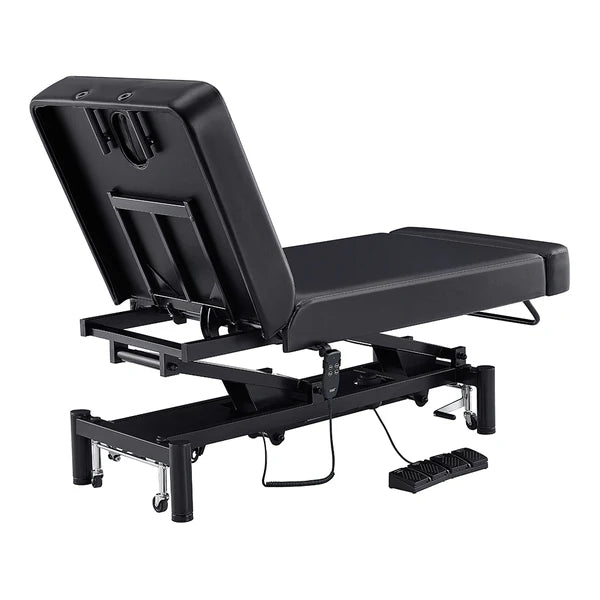 WellRelax 2-Motors Therapy Treatment Table with Tilting Cradle Pillow