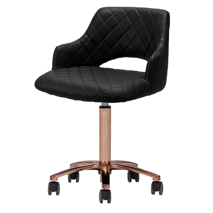 Gem Gold Edition Manicure Technician Stool