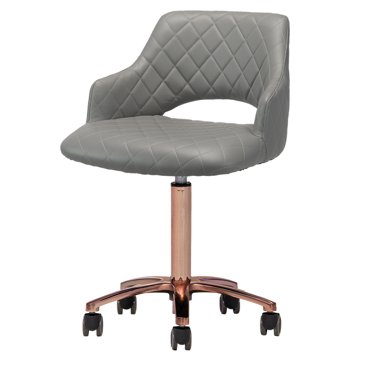 Gem Gold Edition Manicure Technician Stool