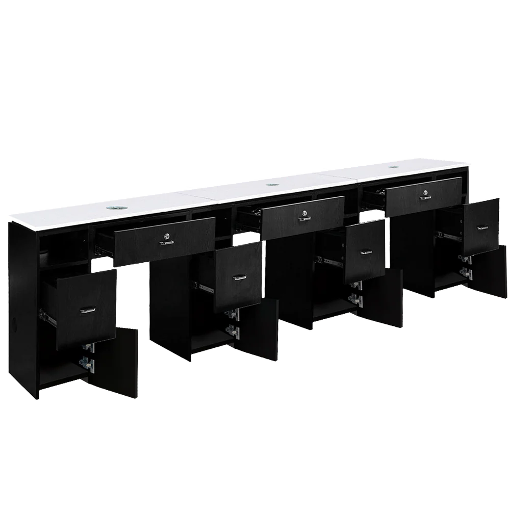 NM 906T Triple Nail Table