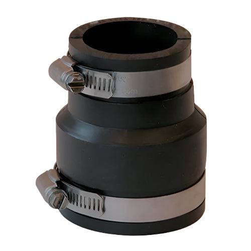 1.5" to 3/4" Rubber Connector