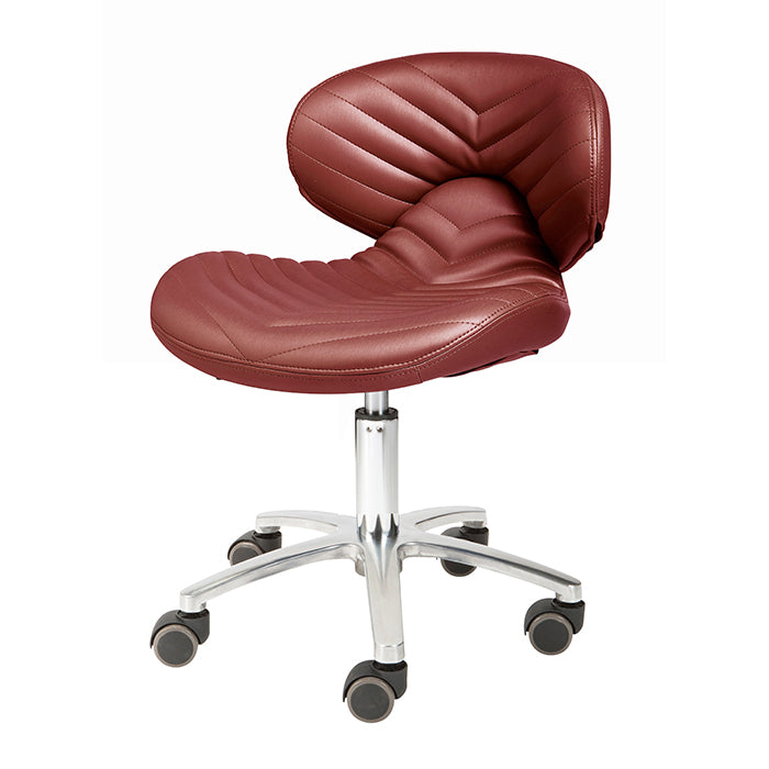1010L Chevron Pedicure Technician Stool