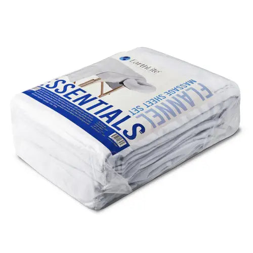 Essentials™ Massage Table Flannel Sheet Set
