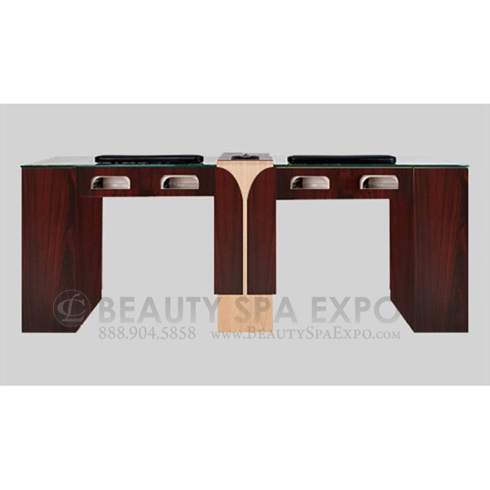 Ion Double Nail Table with UV Gel Lights