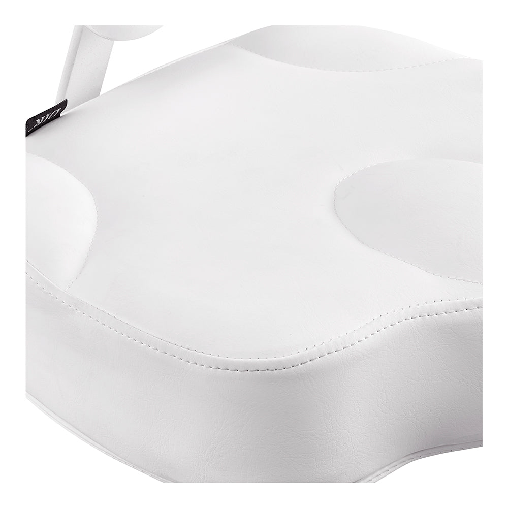 Tao Rolling Saddle Stool with Back