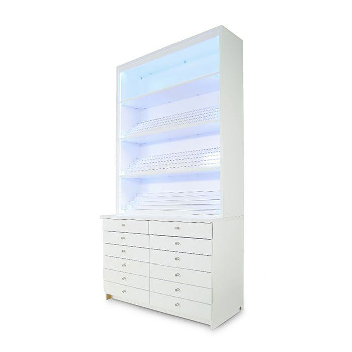 DreaMau Polish & Powder Display Cabinet