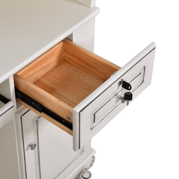 Revival LED Illumination Vintage Reception Desk