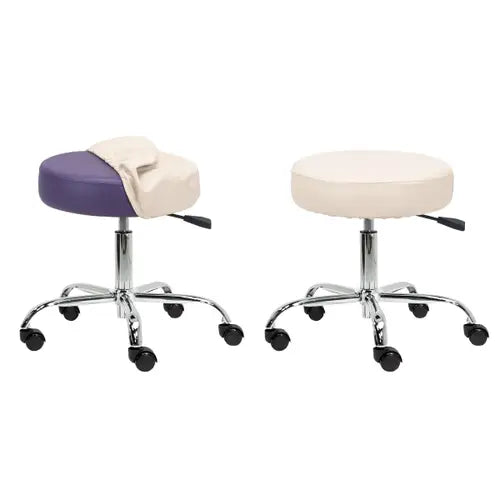 Rolling Stool Cover Vanilla Cream