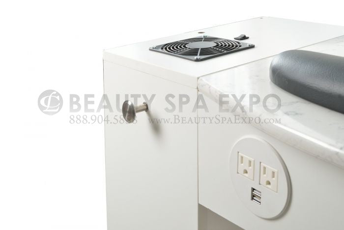 SaniSmart IMC Vented Double Nail Table